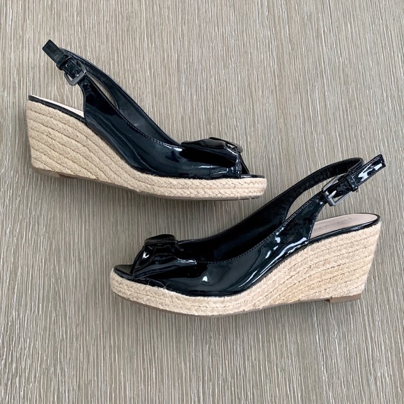 Franco Sarto Black Espadrilles Sandals - Picture 7 of 7